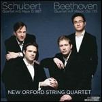 Quartetto D887 / Quartetto op.135 - CD Audio di Ludwig van Beethoven,Franz Schubert,New Oxford String Quartet