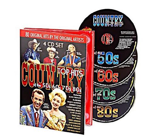 Country Top Hits Of The 50s - CD Audio