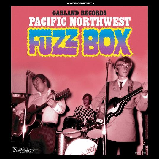 Garland Records. Pacific Northwest Fuzz Box (Blue Coloured Vinyl) - Vinile LP