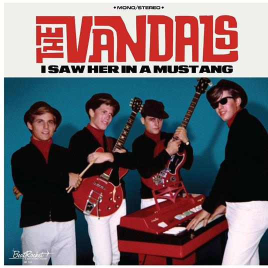 I Saw Her in a Mustang (Blue Vinyl) - Vinile LP di Vandals