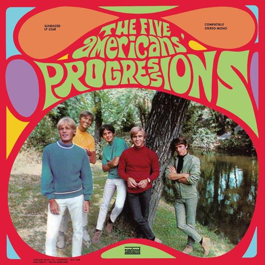 Progressions (Gold Coloured Vinyl) - Vinile LP di Five Americans