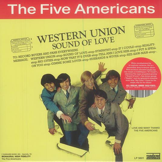 Western Union - Gold Edition - Vinile LP di Five Americans