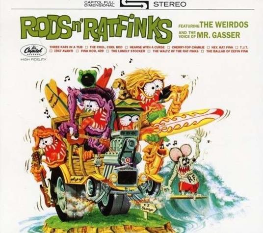 Rods 'n Ratfinks - CD Audio di Weirdos,Mr. Gasser