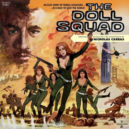 The Doll Squad (Transparent Green Coloured Vinyl) (Colonna Sonora) - Vinile LP + DVD di Nicholas Carras