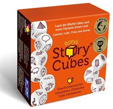 Giocattolo Rory's Story Cubes Original (arancione). Base. Gioco da tavolo - Multi (ITA) Asmodee