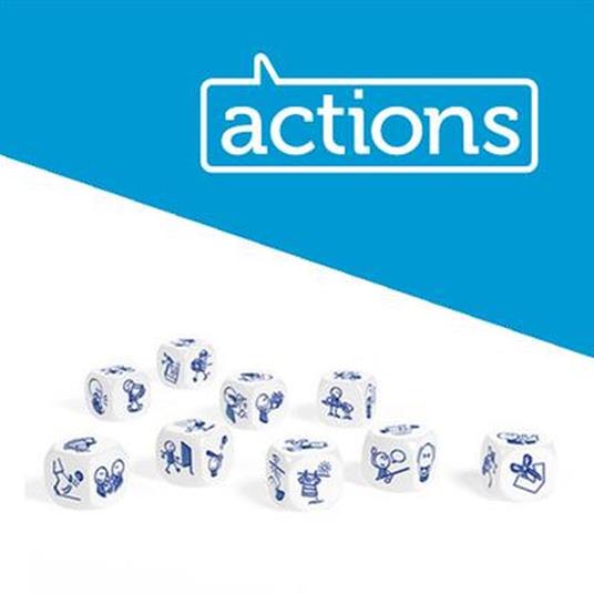 Rory's Story Cubes Actions (azzurro). Base - Multi (ITA). Gioco da tavolo - 4