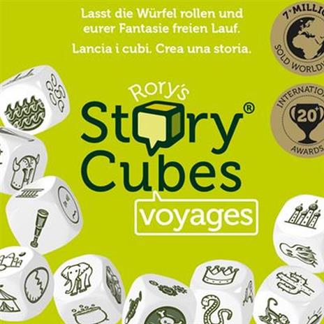 Rory's Story Cubes Voyage (verde). Base - Multi (ITA). Gioco da tavolo - 2