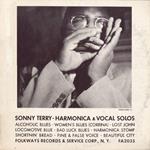 Sonny Terry-Harmonica & Vocal Solos