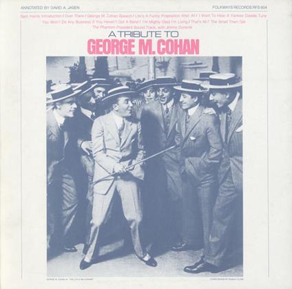 Tribute To George M. Cohan - CD Audio