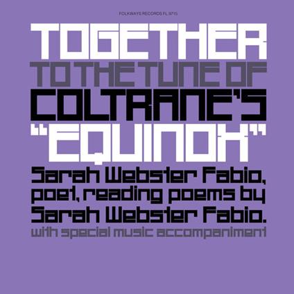 Together To The Tune Of... - Vinile LP di Sarah Webster Fabio