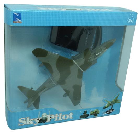 New-Ray Sky Pilot Aereo AV-8B Harrier Modellino Plastica