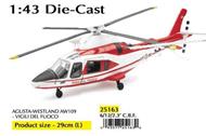 Aereo 1:43 Newr Vigili Fuoco Agusta 25163