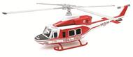 Modellino New Ray Ny25753 Elicottero Bell 412 Vigili Del Fuoco 1:48