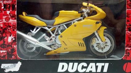 Modellino Ducati. Ducati 1000 Ds Supersport . Scala 1:12. Giallo