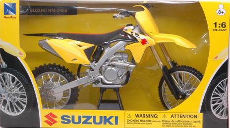Suzuki Rmz450 Moto Cross 1:6 Model Ny49473