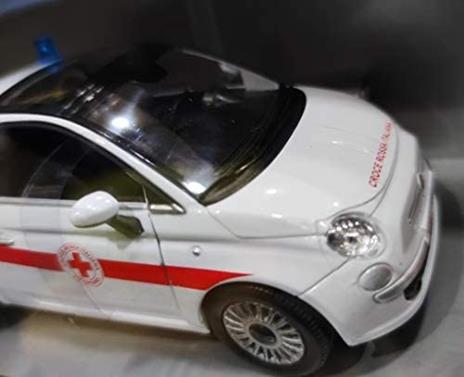 Newray Fiat Cinquecento Croce Rossa Italiana Volontario 1:24 Modellino. 71383 - 5