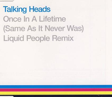 Once In A Lifetime - CD Audio di Talking Heads