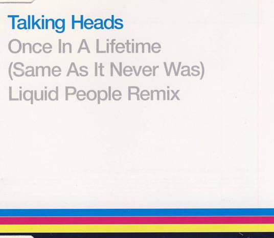 Once In A Lifetime - CD Audio di Talking Heads
