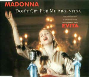 Don't Cry For Me Argentina - CD Audio Singolo di Madonna