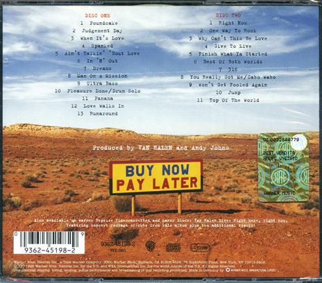Live. Right Here, Right Now - CD Audio di Van Halen - 2