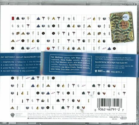 Imaginary Day - CD Audio di Pat Metheny - 2