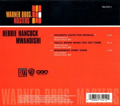 Mwandishi - CD Audio di Herbie Hancock - 2