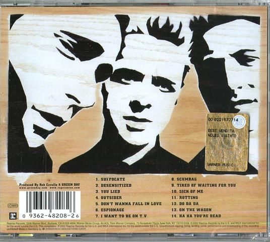 Shenanigans - CD Audio di Green Day - 2
