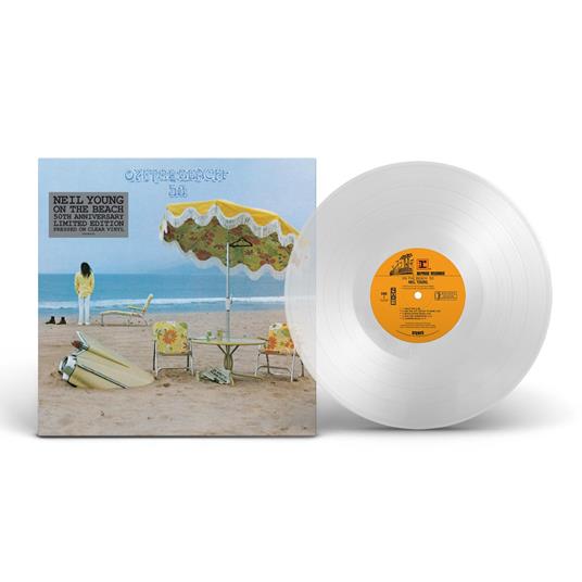 On the Beach (50th Anniversary Clear Vinyl) - Vinile LP di Neil Young