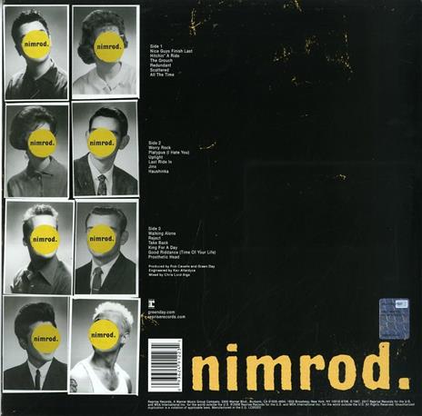 Nimrod (20th Anniversary Edition) - Vinile LP di Green Day - 2