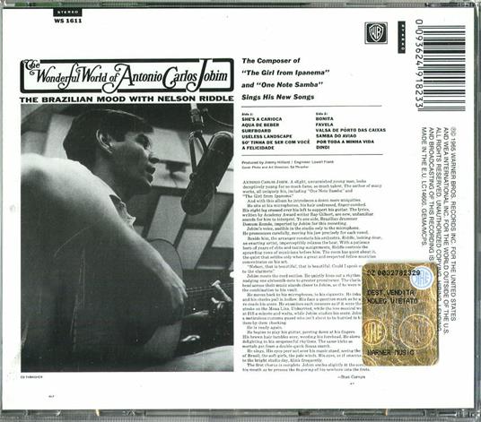 The Wonderful World of Antonio Carlos Jobim - CD Audio di Antonio Carlos Jobim - 2