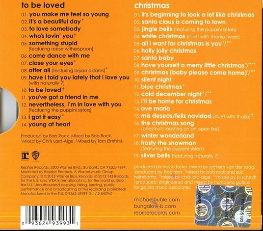 To Be Loved - Christmas (Christmas Double Pack) - CD Audio di Michael Bublé - 2