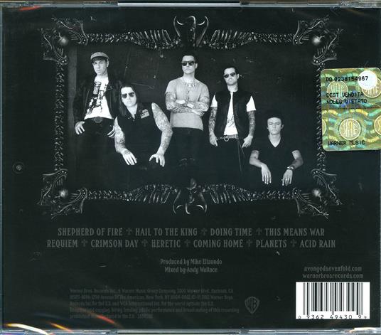 Hail to the King - CD Audio di Avenged Sevenfold - 2