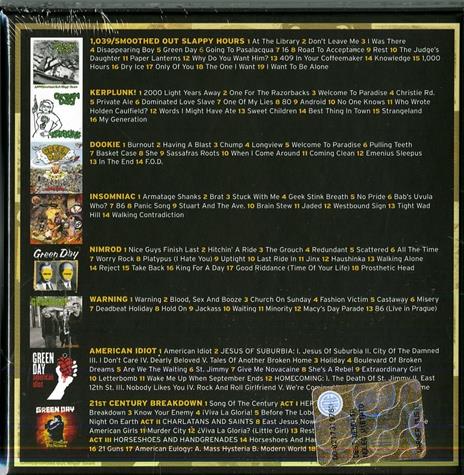 Studio Albums 1990-2009 - CD Audio di Green Day - 2
