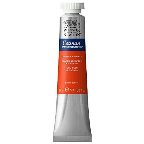Tubi Winsor & Newton Cotman Acqua Colori Vernice 21ml Cadmium Red [Hue]