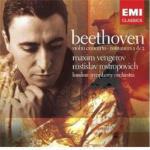 Concerto per violino - Romanze per violino n.1, n.2 - CD Audio di Ludwig van Beethoven,Mstislav Rostropovich,Maxim Vengerov,London Symphony Orchestra