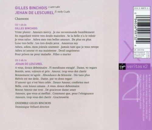 Canzoni, rondò e ballate (Serie Veritas) - CD Audio di Ensemble Gilles Binchois,Jehannot de l' Escurel,Gilles Binchois - 2