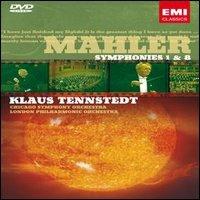 Gustav Mahler. Symphonies Nos. 1 & 8. Klaus Tennstedt (2 DVD) - DVD di Gustav Mahler,London Philharmonic Orchestra,Chicago Symphony Orchestra,Klaus Tennstedt