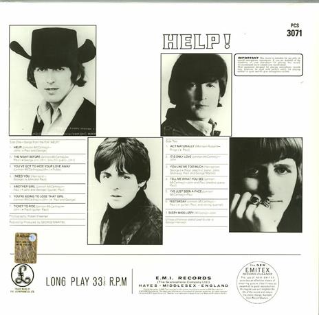 Help! (180 gr.) - Vinile LP di Beatles - 2