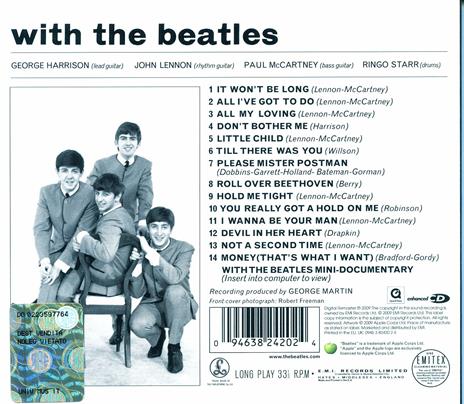 With the Beatles (Remastered Digipack) - CD Audio di Beatles - 2