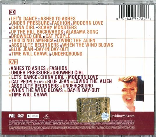 The Best of David Bowie 1980-1987 - CD Audio + DVD di David Bowie - 2