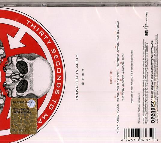 A Beautiful Lie - CD Audio di 30 Seconds to Mars - 2