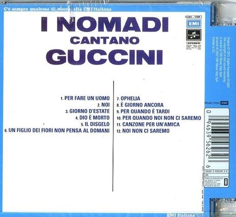 I Nomadi cantano Guccini (Remastered) - CD Audio di I Nomadi - 2