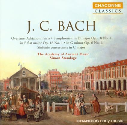 Sinfonie - CD Audio di Johann Christian Bach