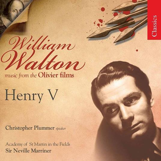 Henry V - CD Audio di Neville Marriner,William Walton,Academy of St. Martin in the Fields
