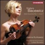 Concerti per violino n.1, n.3, n.7 - CD Audio di Polish National Radio Symphony Orchestra,Grazyna Bacewicz,Lukasz Borowicz,Joanna Kurkowicz