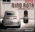 Sinfonie n.1, n.2 - CD Audio di Nino Rota,Marzio Conti,Orchestra Filarmonica 900 del Teatro Regio di Torino