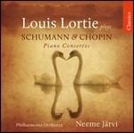 Concerto per pianoforte / Concerto per pianoforte n.2 - CD Audio di Frederic Chopin,Robert Schumann,Neeme Järvi,Philharmonia Orchestra,Louis Lortie