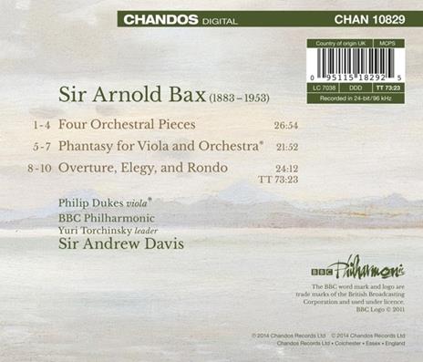Opere orchestrali - CD Audio di Arnold Bax - 2