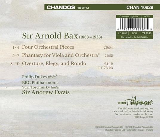 Opere orchestrali - CD Audio di Arnold Bax - 2