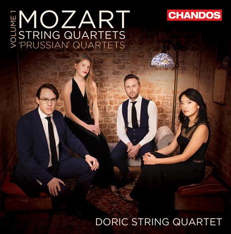 Quartetti prussiani - CD Audio di Wolfgang Amadeus Mozart,Doric String Quartet